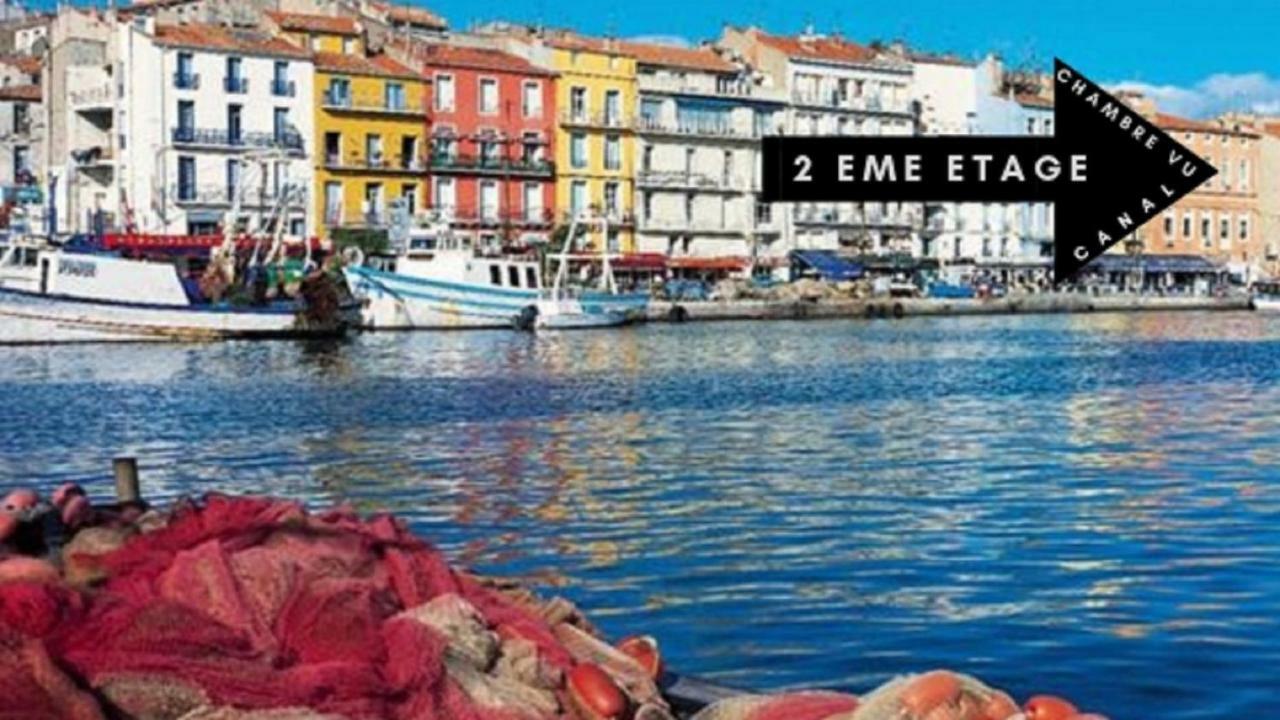 Magnifique Appart 102 M2 Au Bord De L'Eau Hyper Centre Sète Kültér fotó